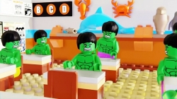 مجموعه استاپ موشن لگو ها برای کودکان قسمت 6